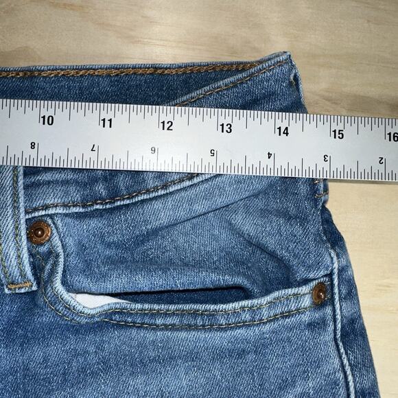 Levi’s Mens 31x30 Jeans Blue 511 Slim Fit Denim Stretch Mid Rise - Picture 8 of 9
